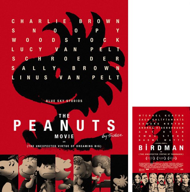 Die Peanuts vs. Birdman