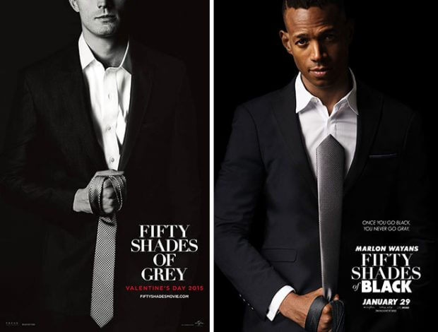 „Fifty Shades of Grey“ vs. „Fifty Shades of Black“