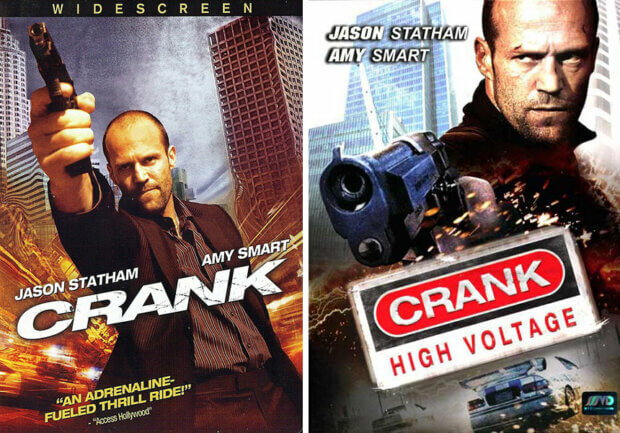 Plakate zu „Crank“ und „Crank 2“