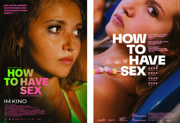 Deutsches und internationales Poster zu „How to Have Sex“
